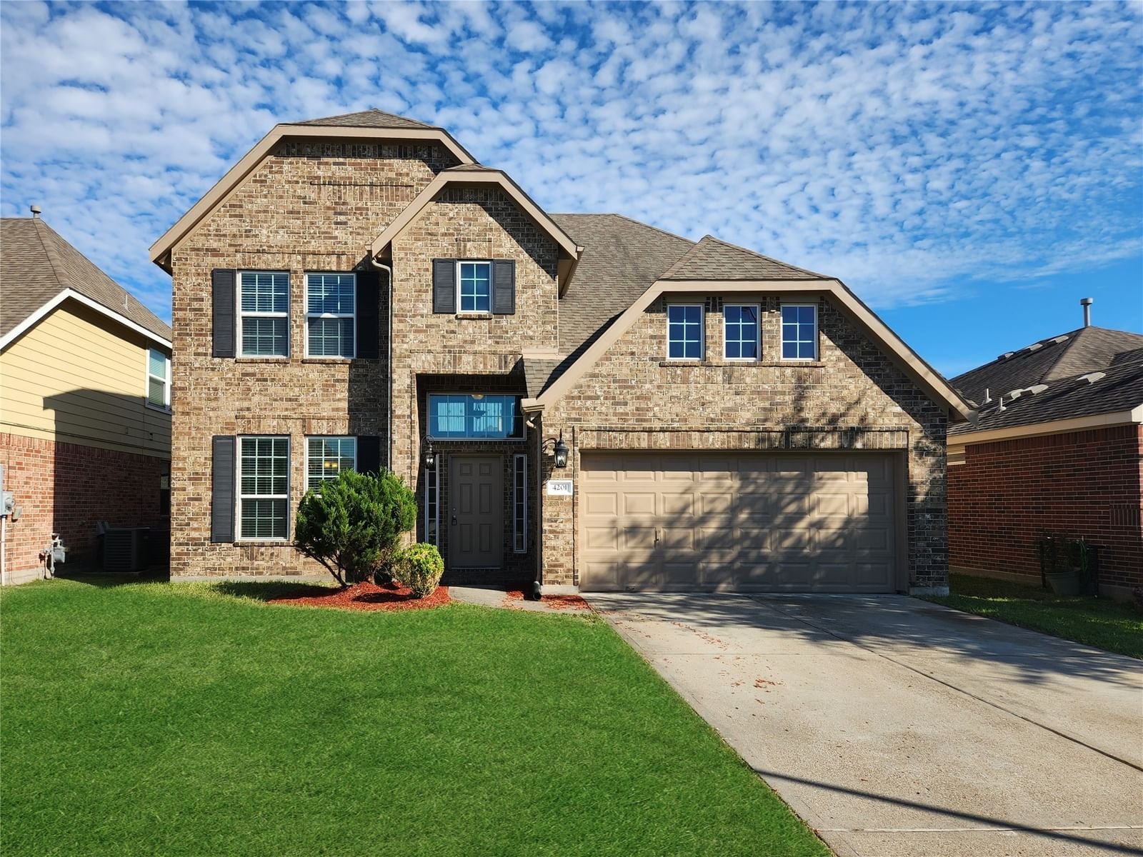 Real estate property located at 4201 Graceland, Harris, Enclave/East Mdw ENCLAVE AT EAST MEADOW, Deer Park, TX, US