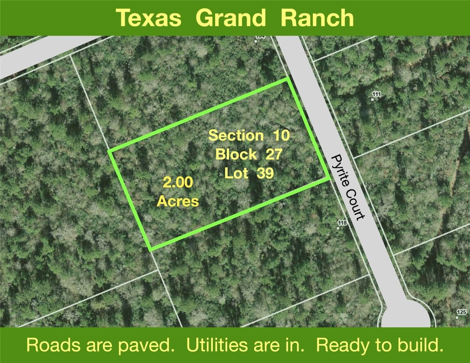Real estate property located at 10-27-39 Pyrite, Walker, Huntsville, TX, US