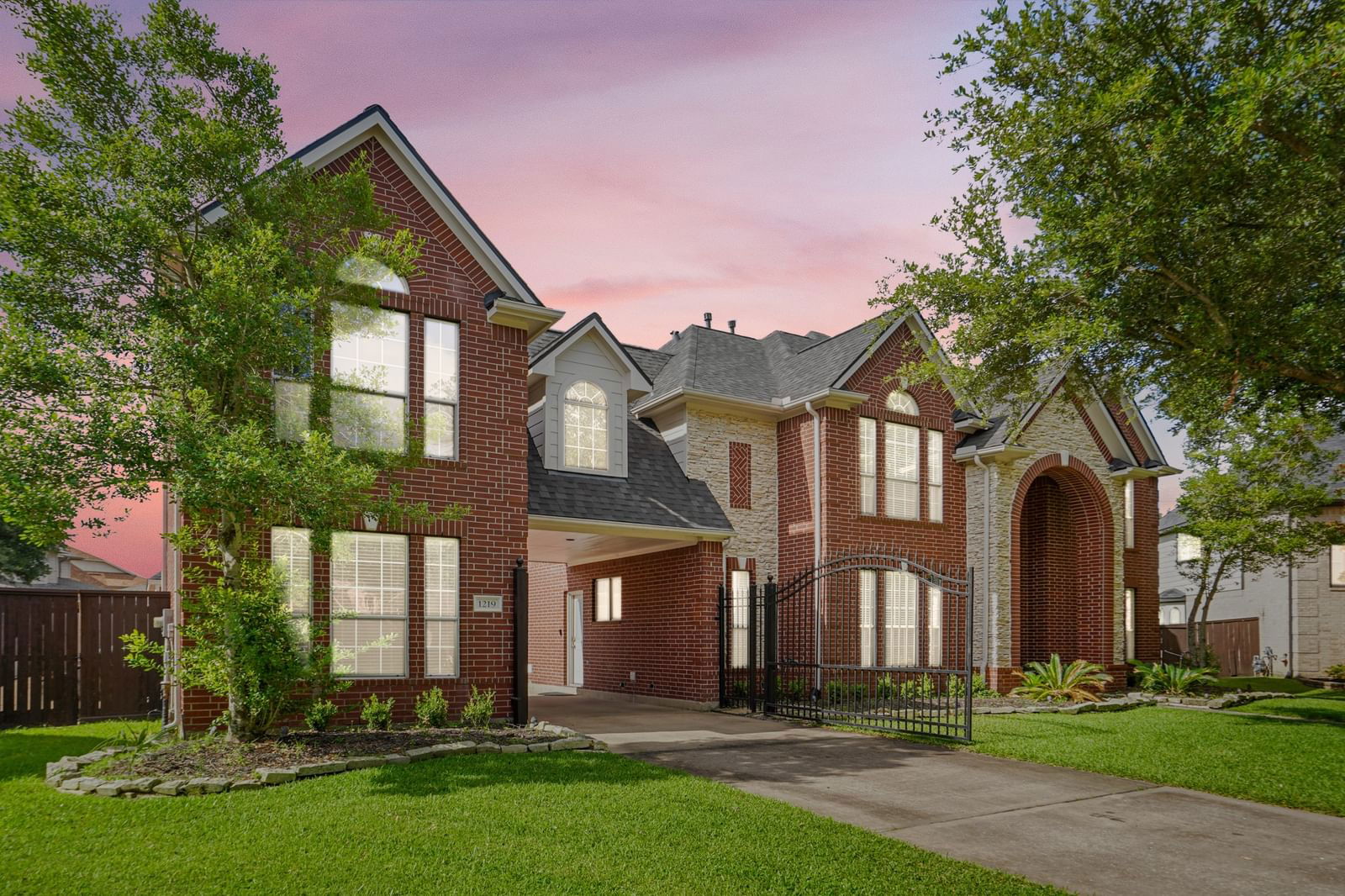 Real estate property located at 1219 Woodhaven, Fort Bend, Woodcreek Reserve Sec 4, Katy, TX, US