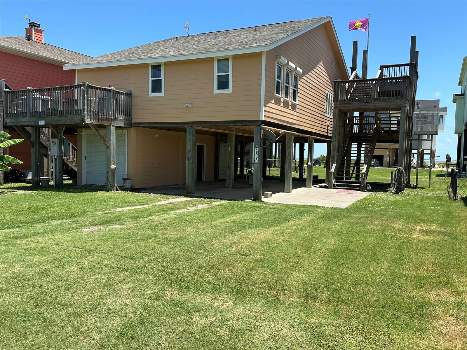 Real estate property located at 1350 Sunrise, Galveston, Emerald Beach, Crystal Beach, TX, US