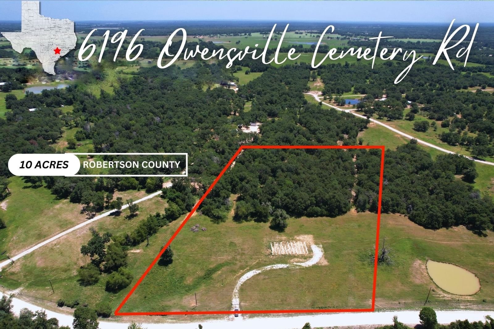 Real estate property located at 6196 Owensville Cemetery, Robertson, Deep Creek Forest Sub, Franklin, TX, US