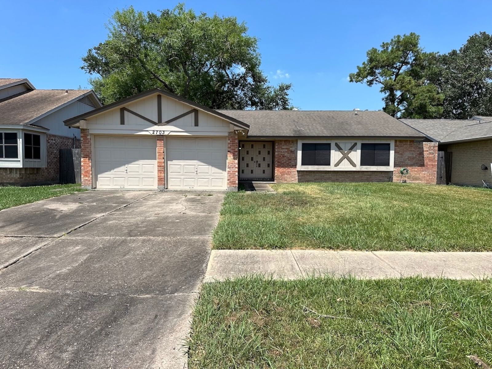 Real estate property located at 2703 Birchdale, Fort Bend, Quail Valley East Sec 1, Missouri City, TX, US