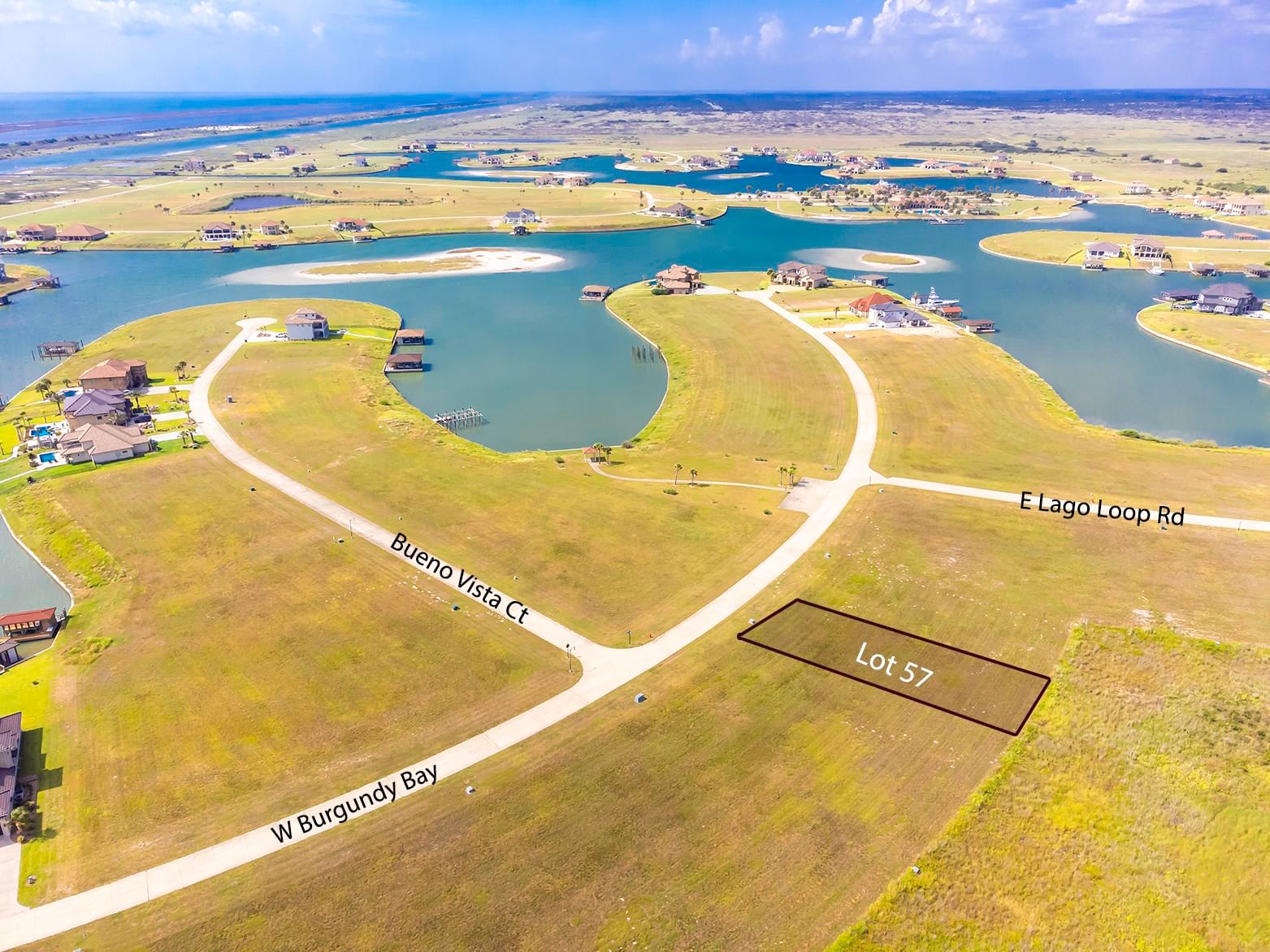 Real estate property located at TBD Burgundy, Calhoun, The Sanctuary Sub Ph 1 Po, Port O Connor, TX, US