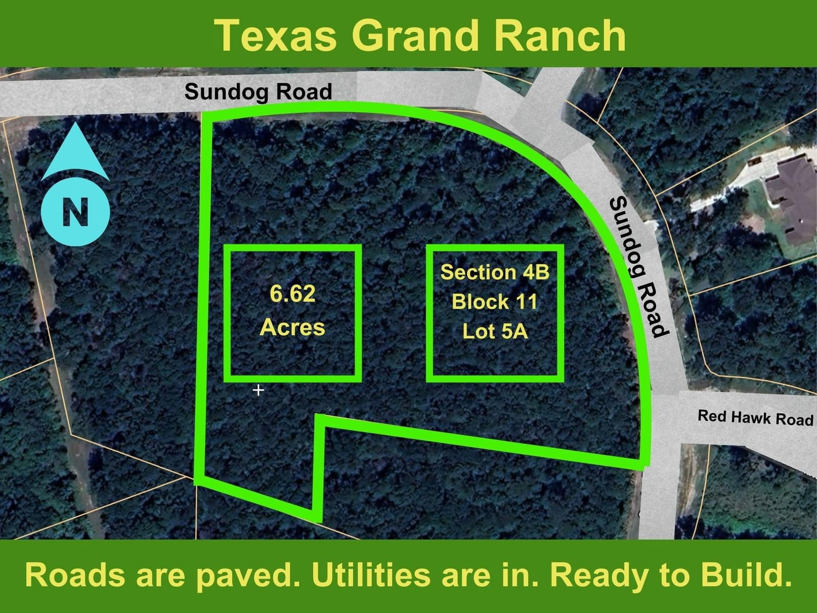 Real estate property located at 4B-11-5A Sundog, Walker, Texas Grand Ranch, Huntsville, TX, US