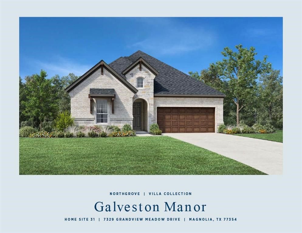 Real estate property located at 7329 Grandview Meadow, Montgomery, Magnolia, TX, US