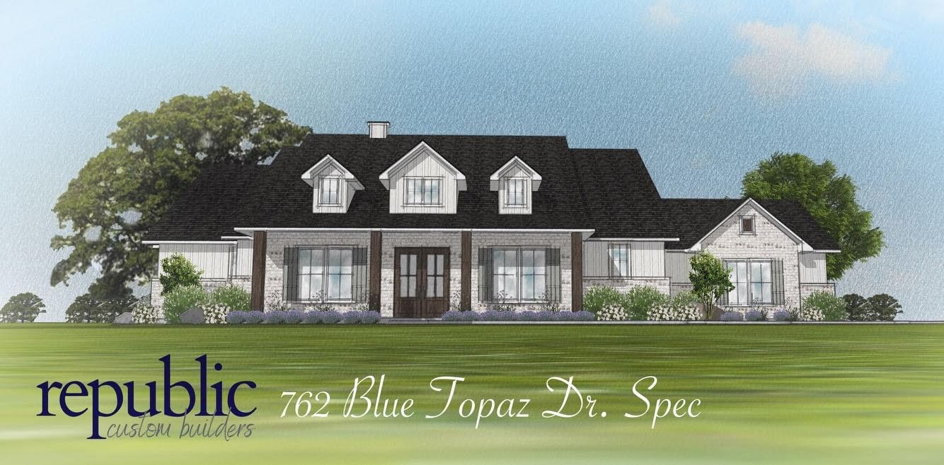 Real estate property located at 762 Blue Topaz, Austin, Stone Ridge Estates, Bellville, TX, US