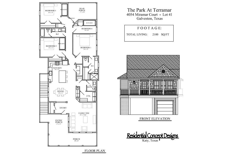 Real estate property located at 4054 Miramar, Galveston, The Park At Terramar 2008, Galveston, TX, US