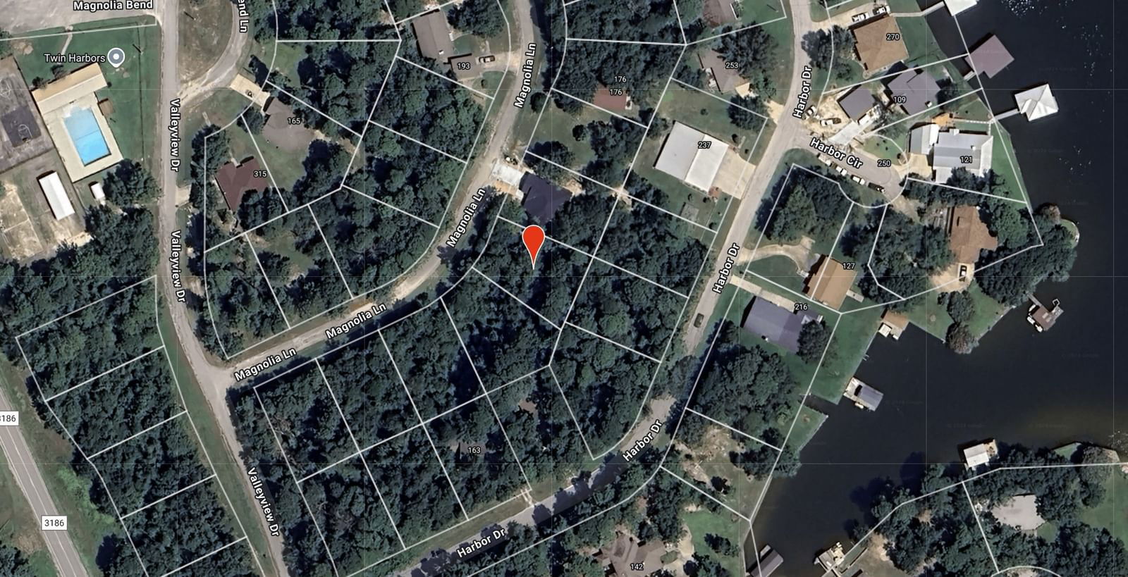 Real estate property located at TBD Magnolia, Polk, Twin Harbors Sec 5, Onalaska, TX, US