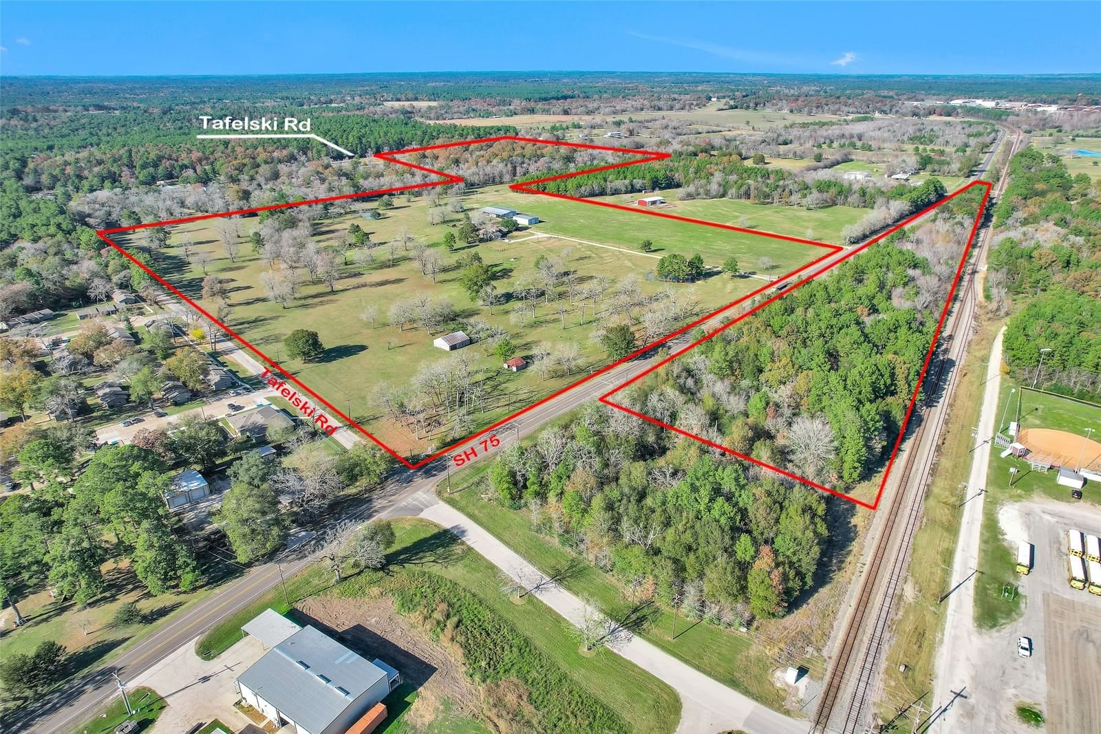 Real estate property located at 9192 State Highway 75, Walker, COLLARD L M, New Waverly, TX, US