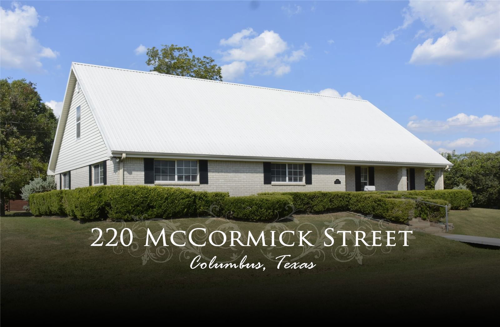 Real estate property located at 220 Mccormick, Colorado, Mccormick #3, Columbus, TX, US