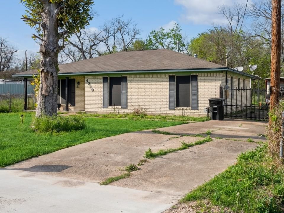 Real estate property located at 4319 Bennington, Harris, Bonita Gardens, Houston, TX, US