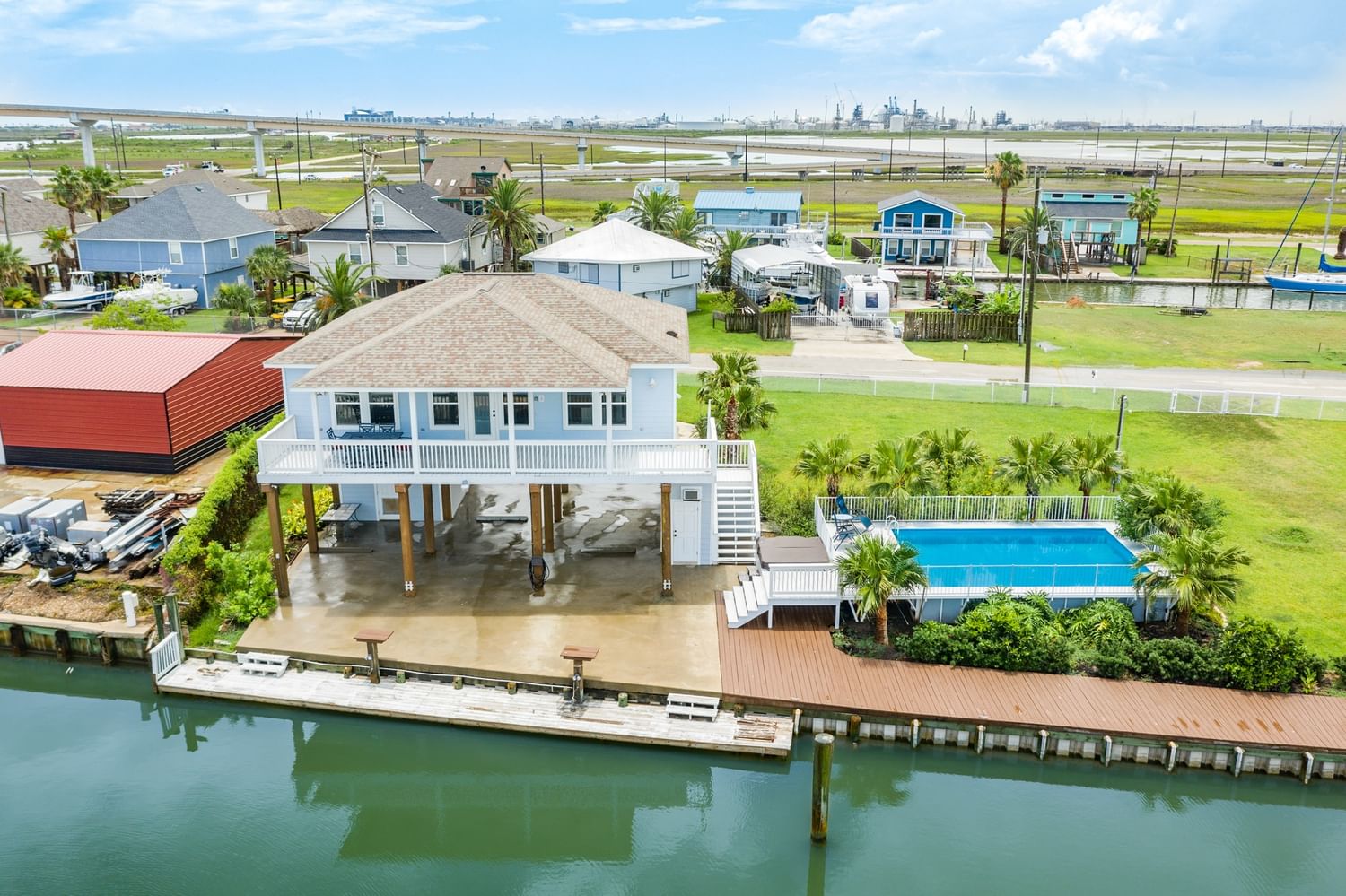 Real estate property located at 8 Kingfish, Brazoria, Bridge Harbor, Freeport, TX, US