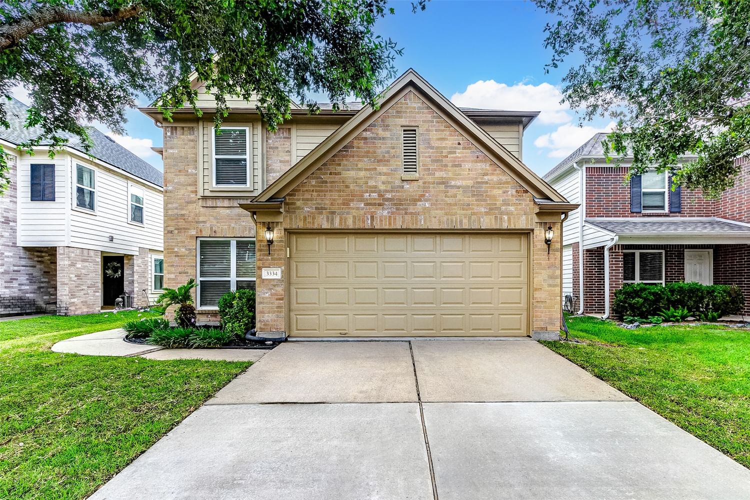 Real estate property located at 3334 Zephyr Glen, Harris, Barkers Xing Sec 04, Houston, TX, US