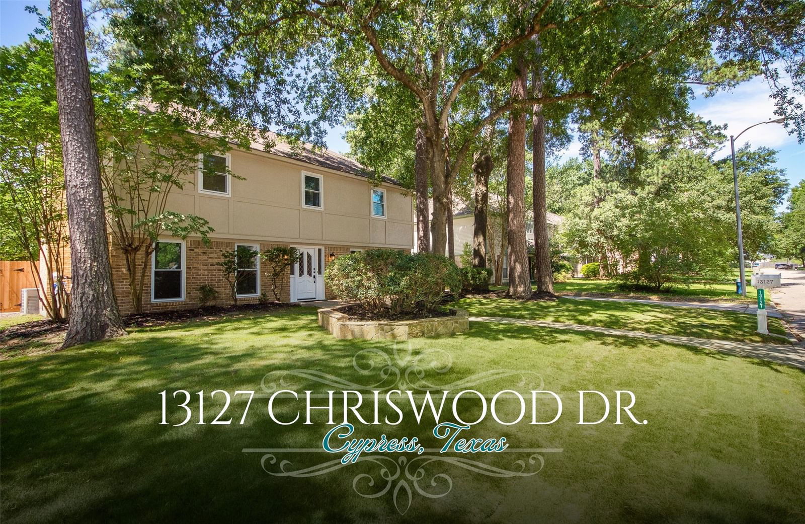 Real estate property located at 13127 Chriswood, Harris, Lakewood Forest, Cypress, TX, US