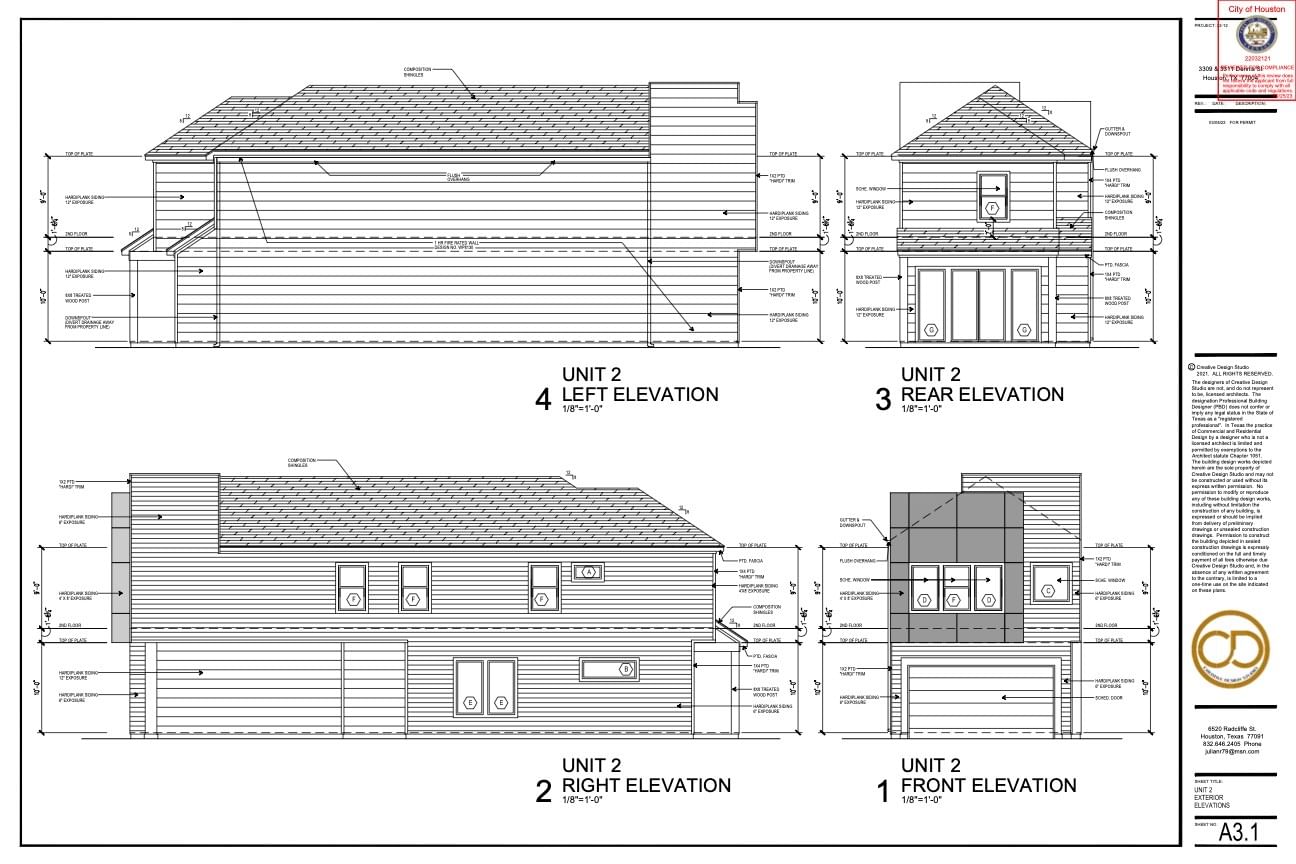 Real estate property located at 3309 Dennis, Harris, Dennis Manor, Houston, TX, US