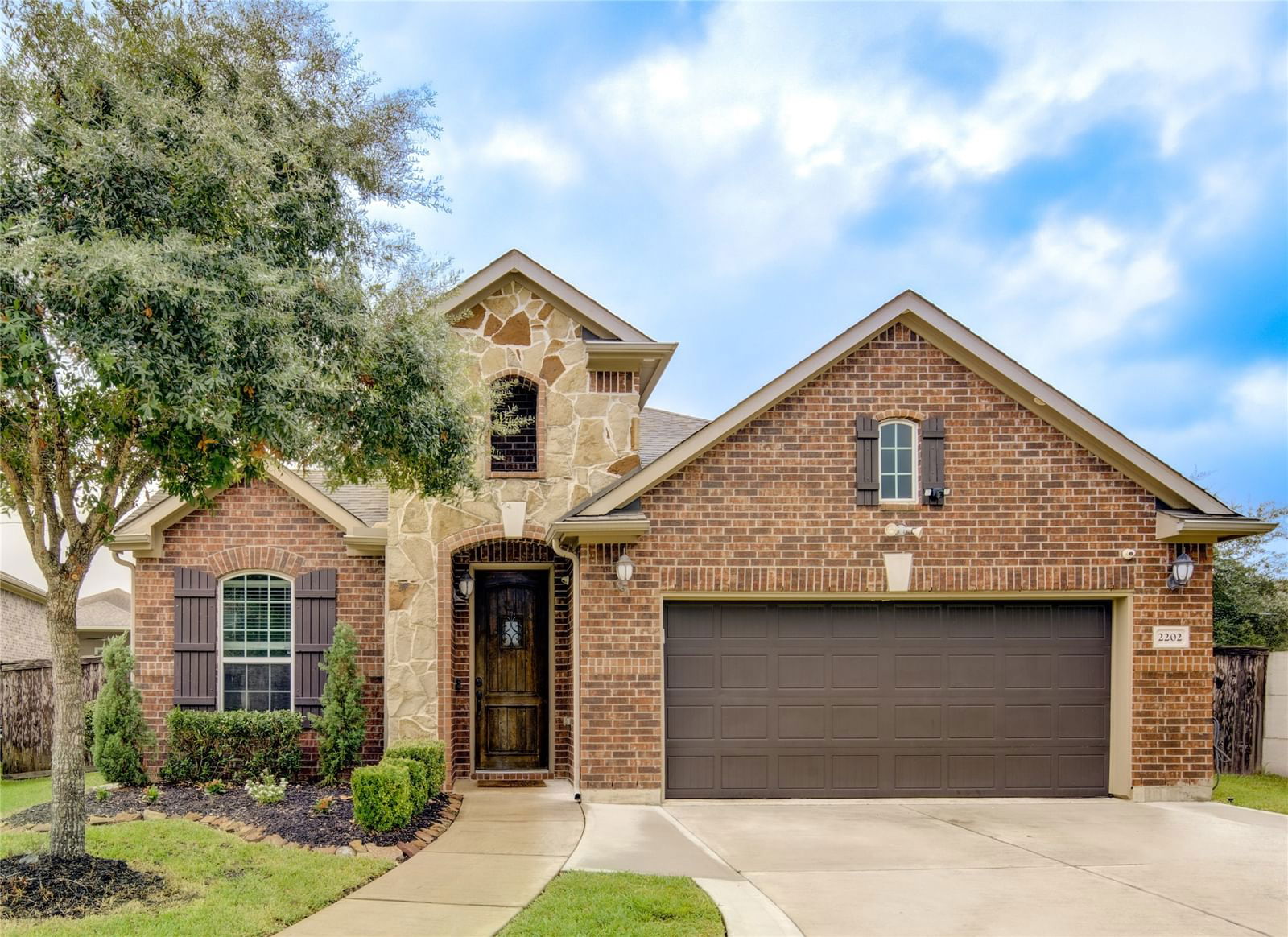 Real estate property located at 2202 Hidden Meadow, Harris, Riverstone Ranch/Clear Crk, Pearland, TX, US