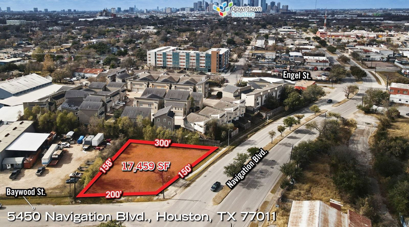 Real estate property located at 5450 Navigation, Harris, Neils Esperson Indust Dist, Houston, TX, US