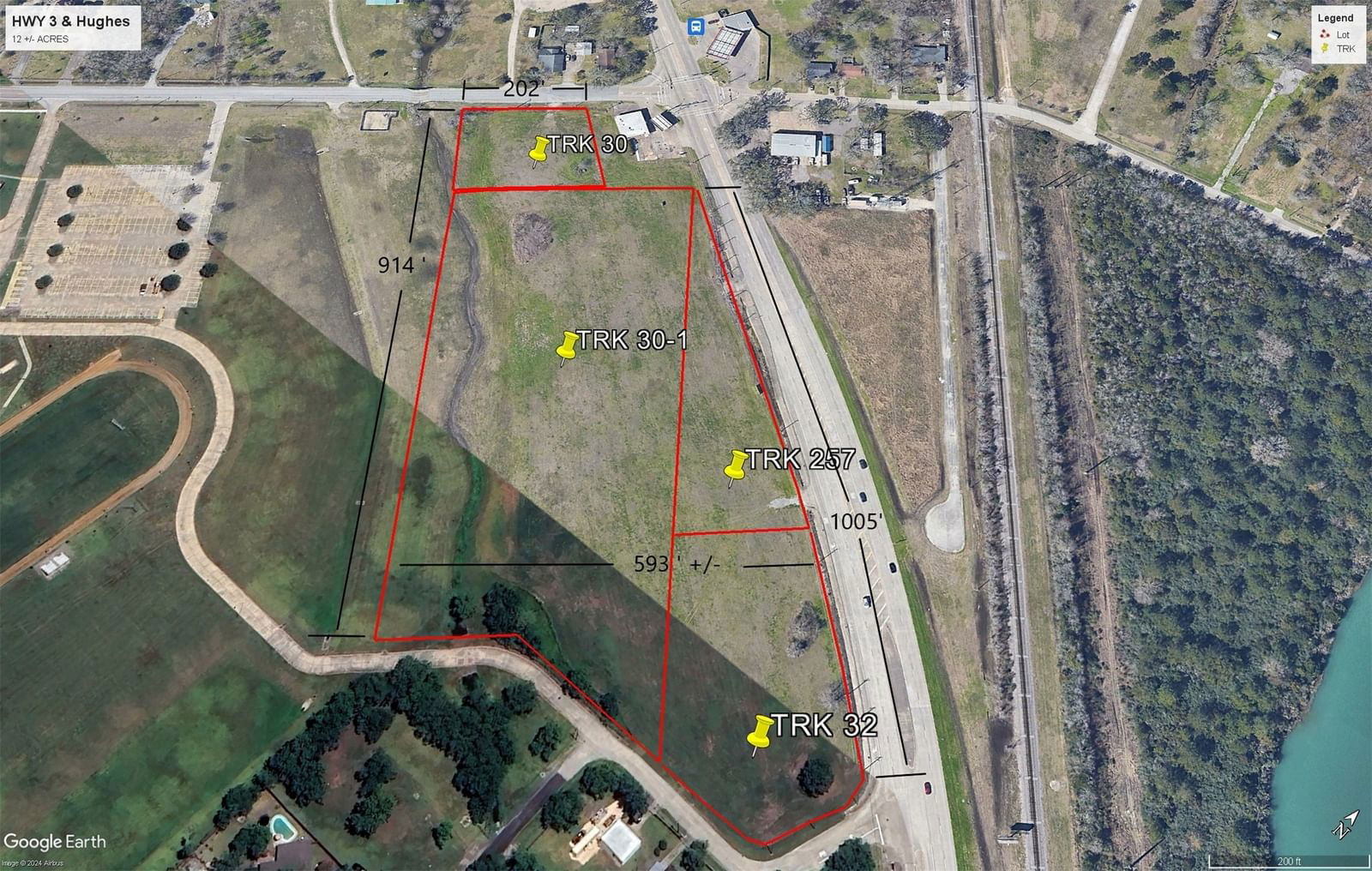 Real estate property located at 00000 Hwy 3, Galveston, Willson, Dickinson, TX, US