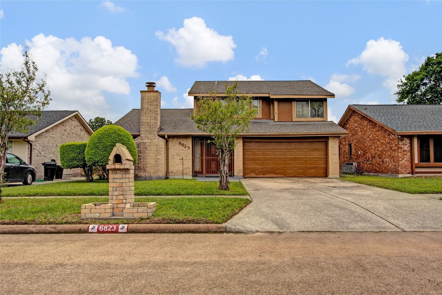 Real estate property located at 6823 Vickie Springs, Harris, Northwest Park Sec 07 R/P & Ext, Houston, TX, US