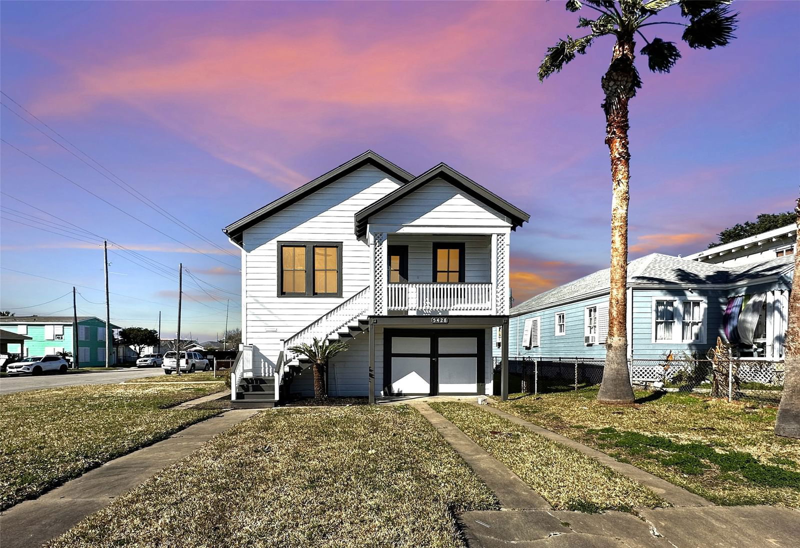 Real estate property located at 5428 Avenue P 1/2, Galveston, Denver Resurvey, Galveston, TX, US