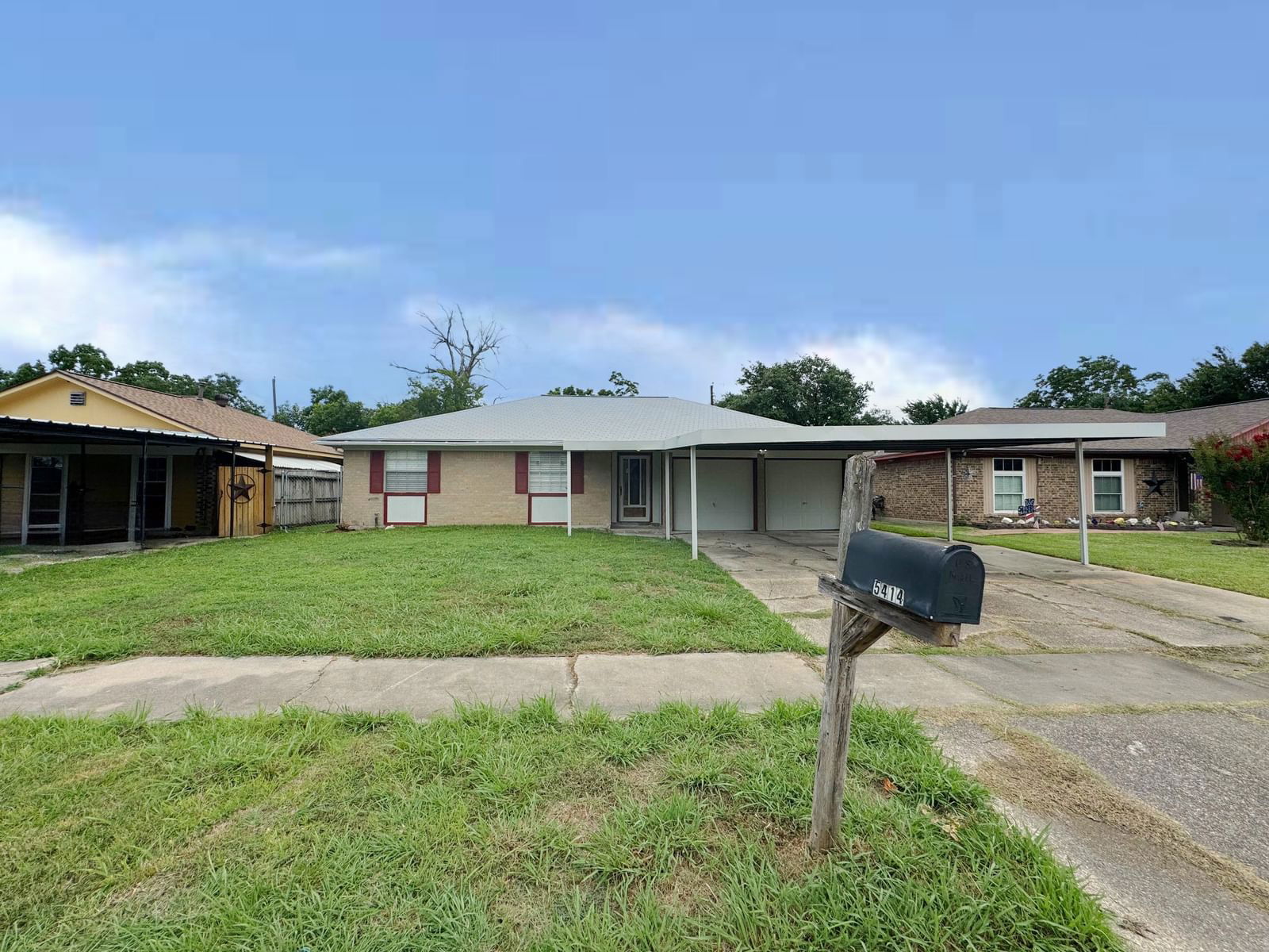 Real estate property located at 5414 Lillian, Harris, Craigmont Place Sec 02, Baytown, TX, US