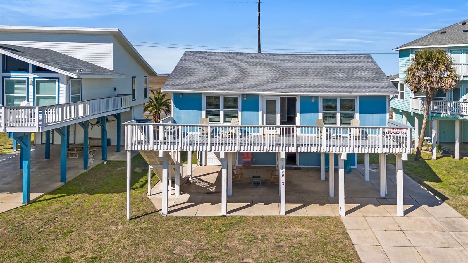 Real estate property located at 16912 Beachcomber, Galveston, Jamaica Beach 27, Jamaica Beach, TX, US