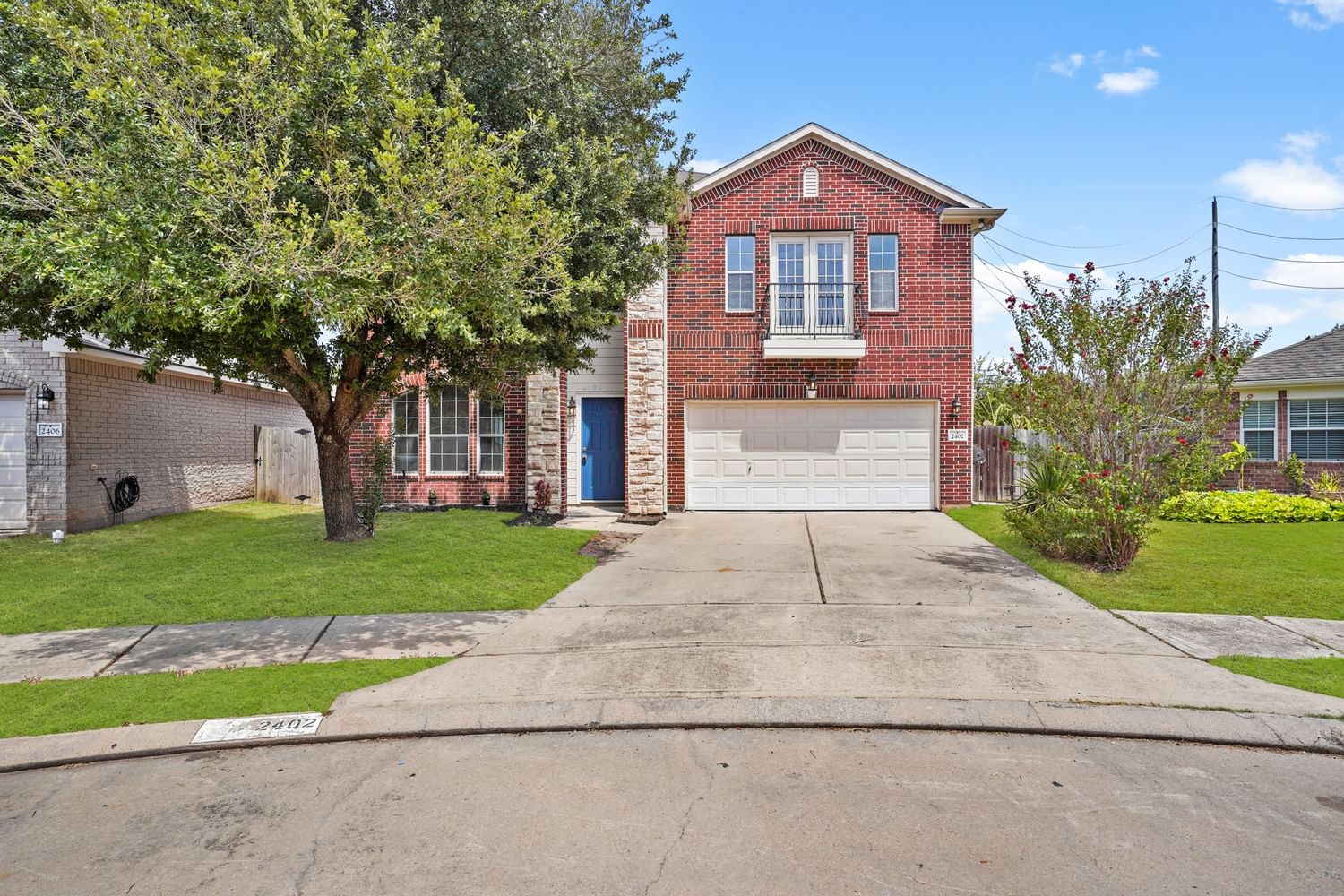 Real estate property located at 2402 Allegro, Fort Bend, Rio Vista Sec 1, Richmond, TX, US