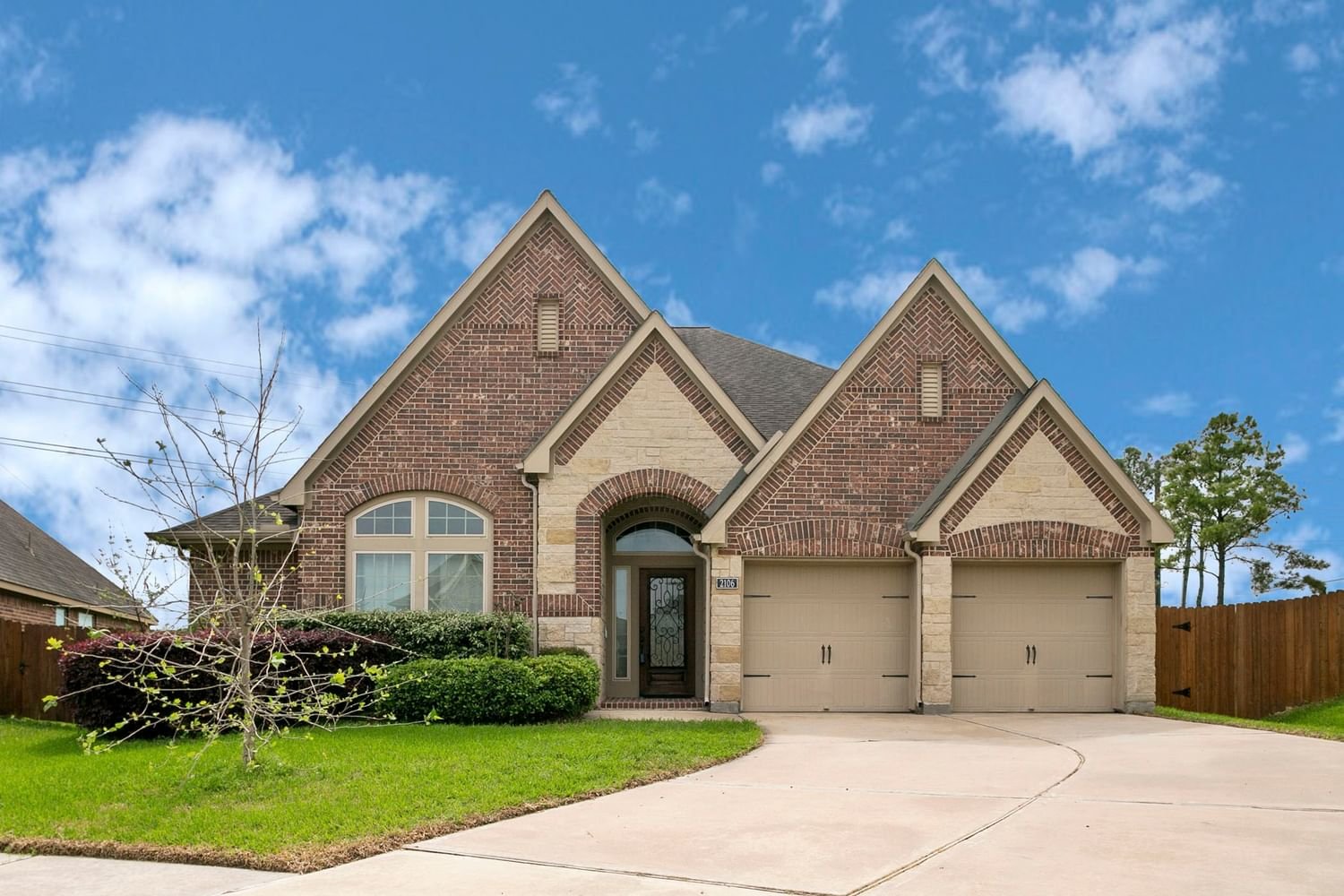 Real estate property located at 2106 Sorrell Ridge, Fort Bend, Shadow Creek Ranch Sf-45b Pt Rep 1, Pearland, TX, US