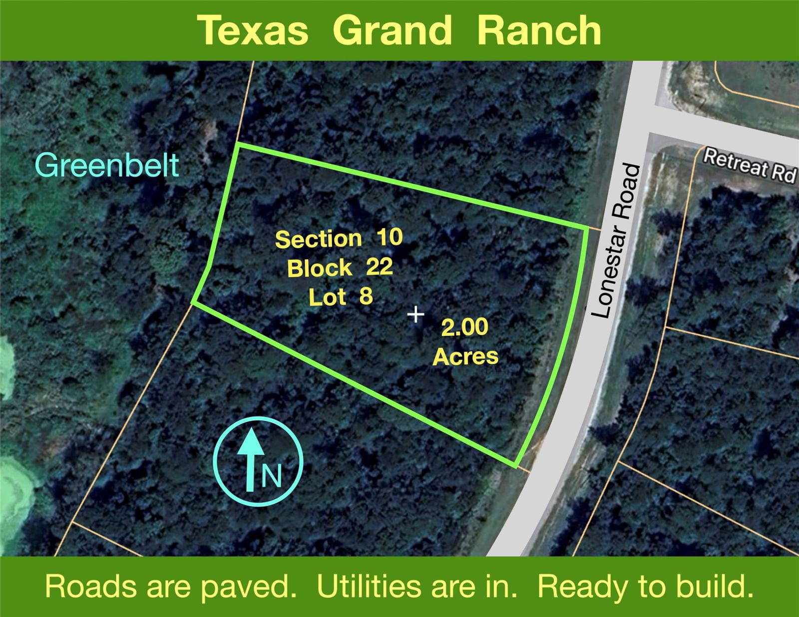 Real estate property located at 10-22-8 Lonestar, Walker, Texas Grand Ranch, Huntsville, TX, US