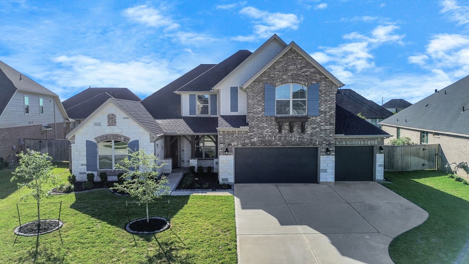 Real estate property located at 1315 Chestnut Falls, Fort Bend, Young Ranch Sec 7, Katy, TX, US