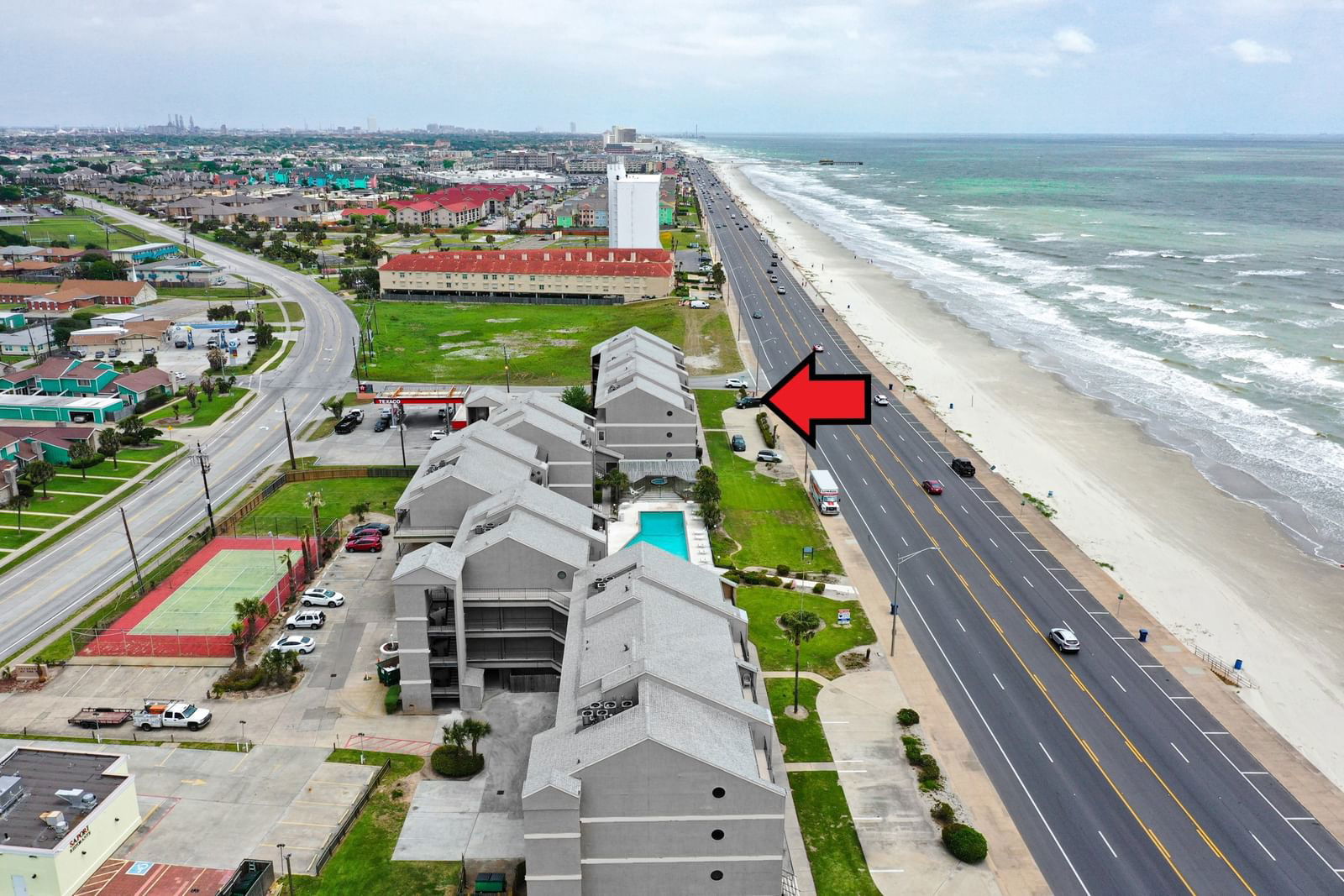 Real estate property located at 7600 Seawall Blvd #202, Galveston, Captains Cove Resort, Galveston, TX, US