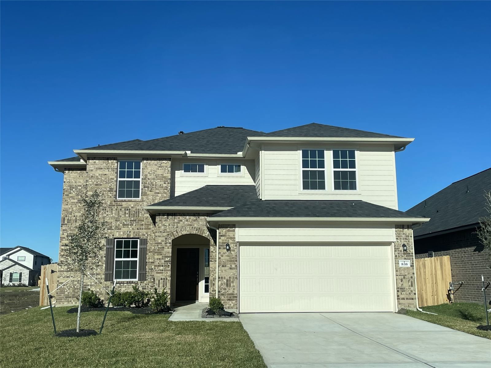 Real estate property located at 838 White Pine Haven, Harris, Pecan Estates, Crosby, TX, US