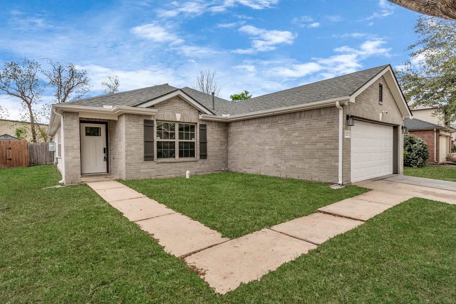 Real estate property located at 1242 Flatrock Creek, Harris, Green Oak Park Sec 03, Houston, TX, US