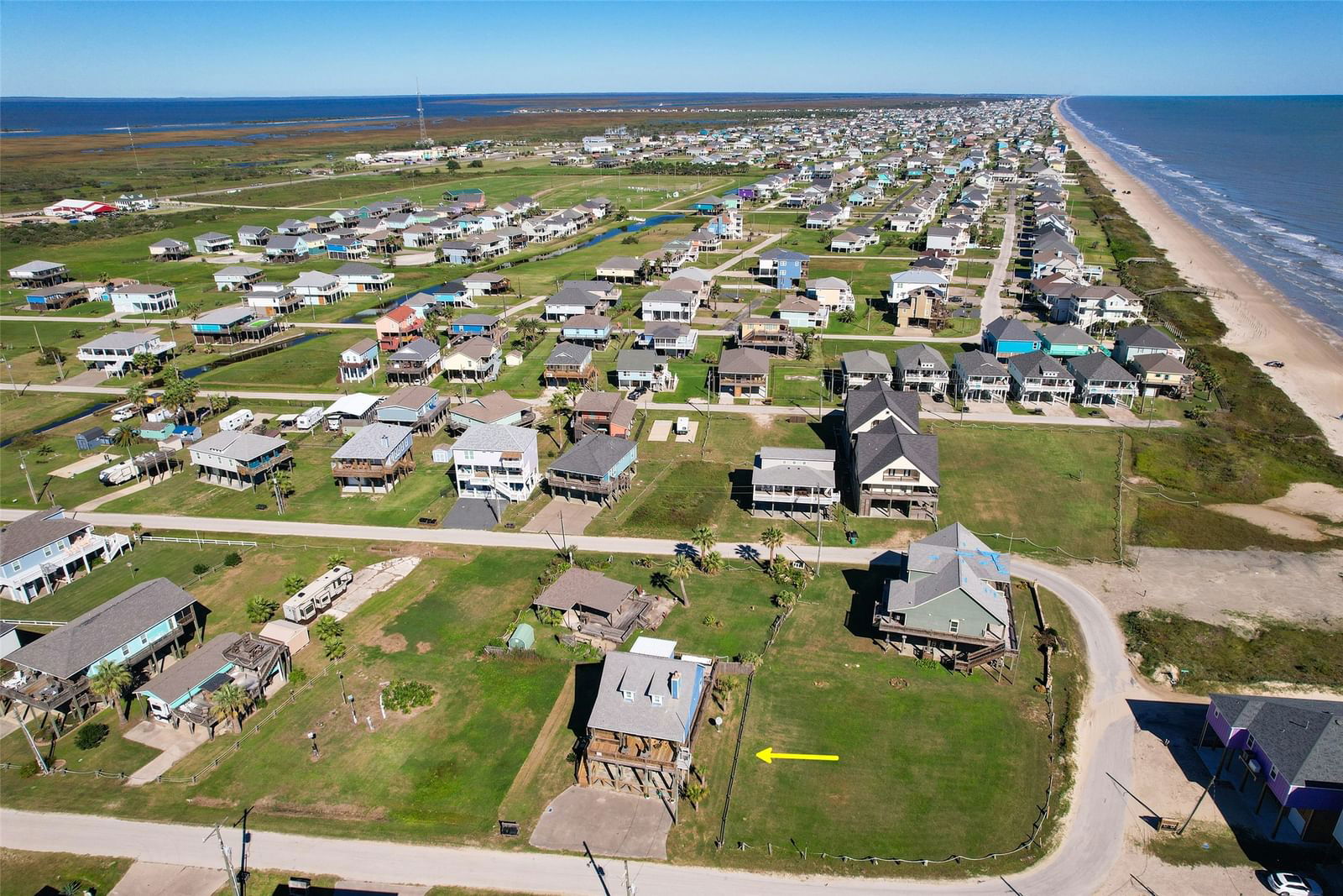 Real estate property located at 862 Gregory, Galveston, Noisy Waves, Port Bolivar, TX, US