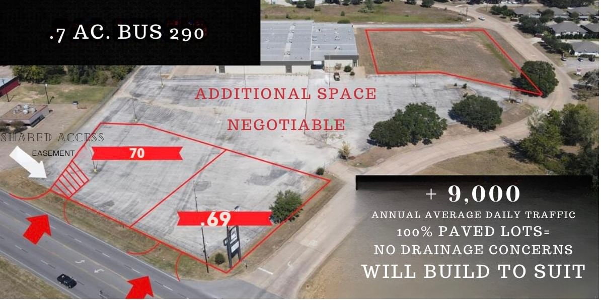 Real estate property located at .7 AC Bus 290, Waller, City of Hempstead, Hempstead, TX, US