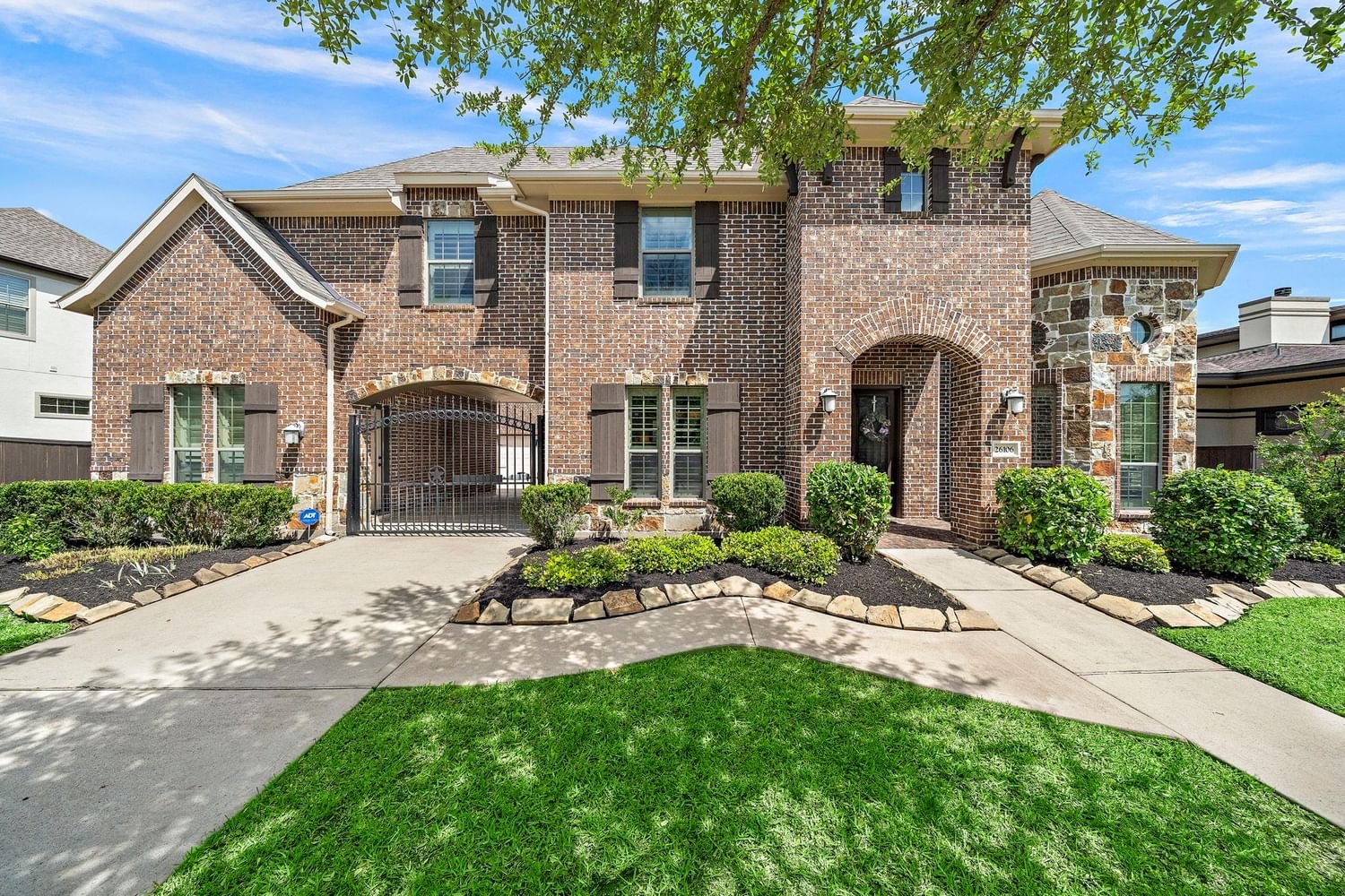 Real estate property located at 26106 Monarch Meadow, Fort Bend, Woodcreek Reserve, Katy, TX, US