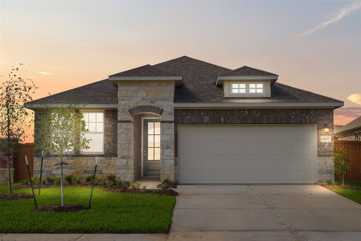 Real estate property located at 2405 Whishper Forest, Waller, Katy, TX, US