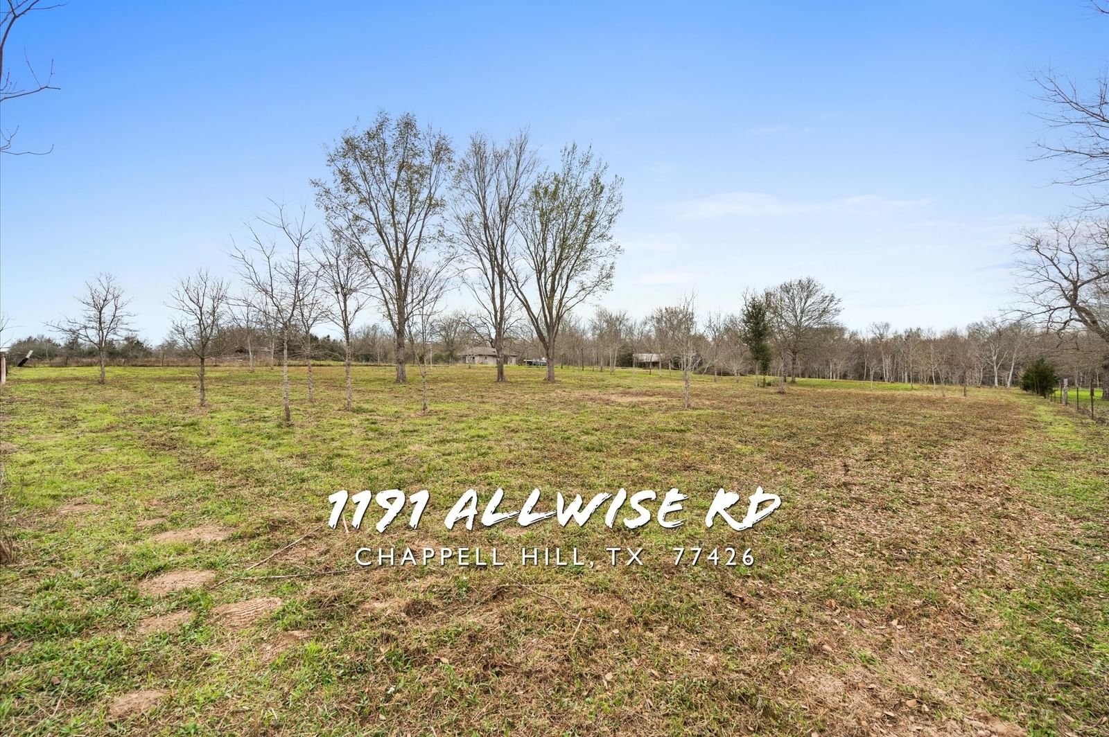 Real estate property located at 1191 Allwise, Washington, A0084 MILLER, EDMUND R., Chappell Hill, TX, US
