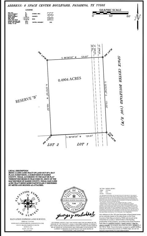 Real estate property located at 0000 Space Center, Harris, Bay Plaza Sub, Pasadena, TX, US