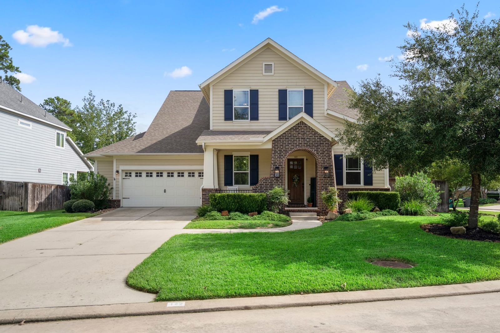 Real estate property located at 142 Cherry Oak, Montgomery, Woodforest 08, Montgomery, TX, US