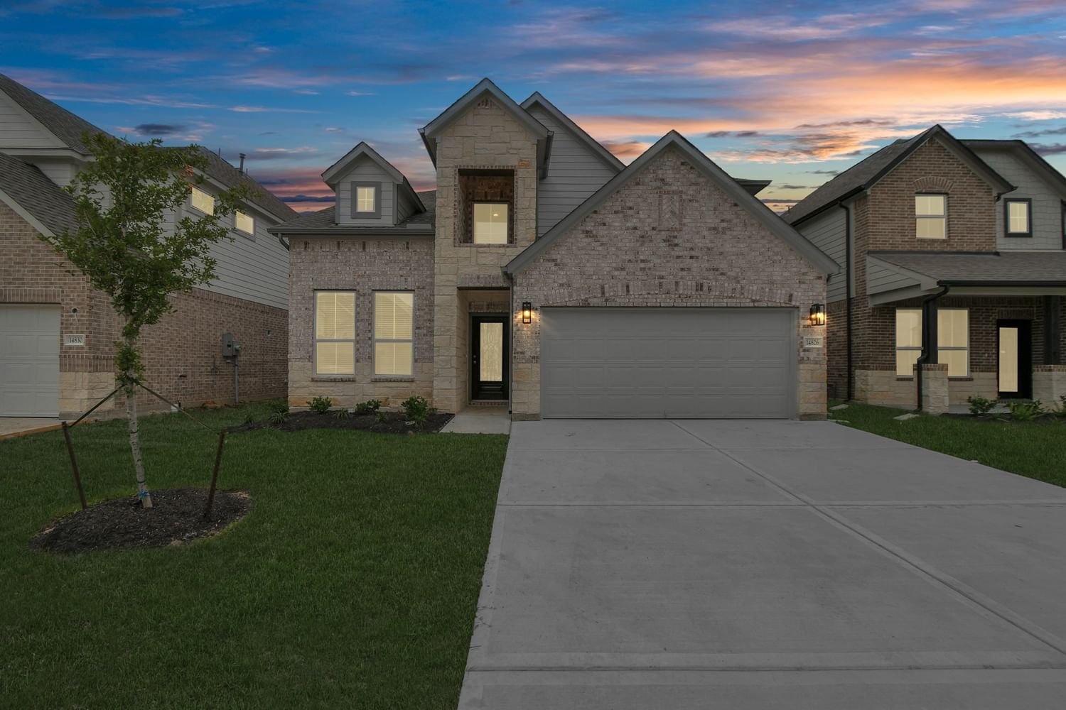 Real estate property located at 14826 Olive Sparrow Lane, Harris, Edgewood Village, Houston, TX, US