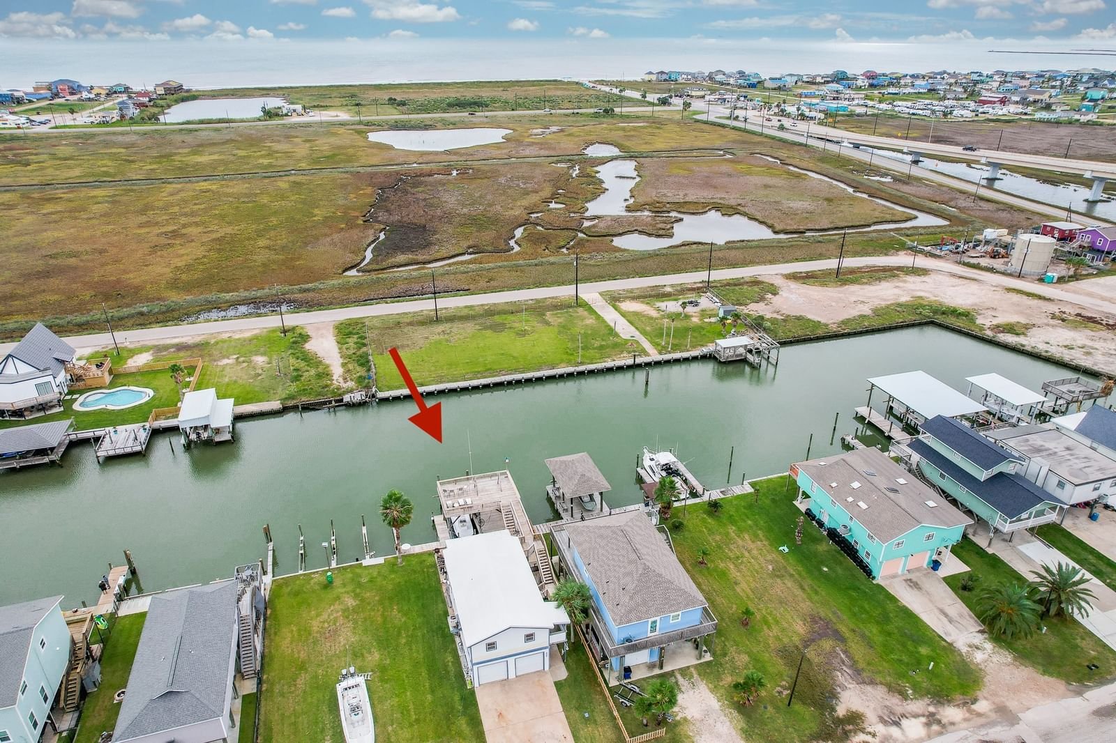 Real estate property located at 206 Pompano, Brazoria, Surfside Shores, Surfside Beach, TX, US