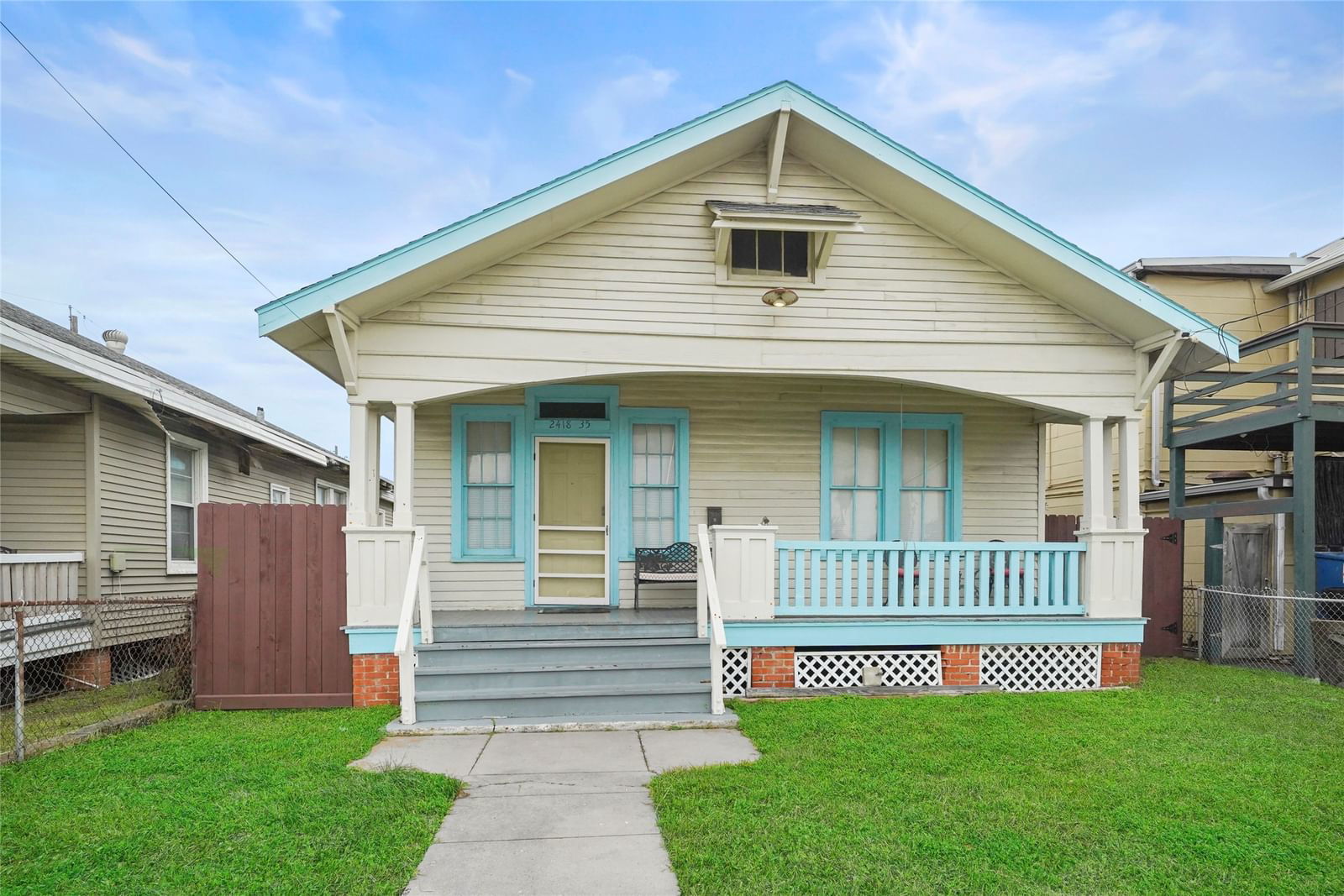 Real estate property located at 2418 35th, Galveston, Galveston Outlots, Galveston, TX, US