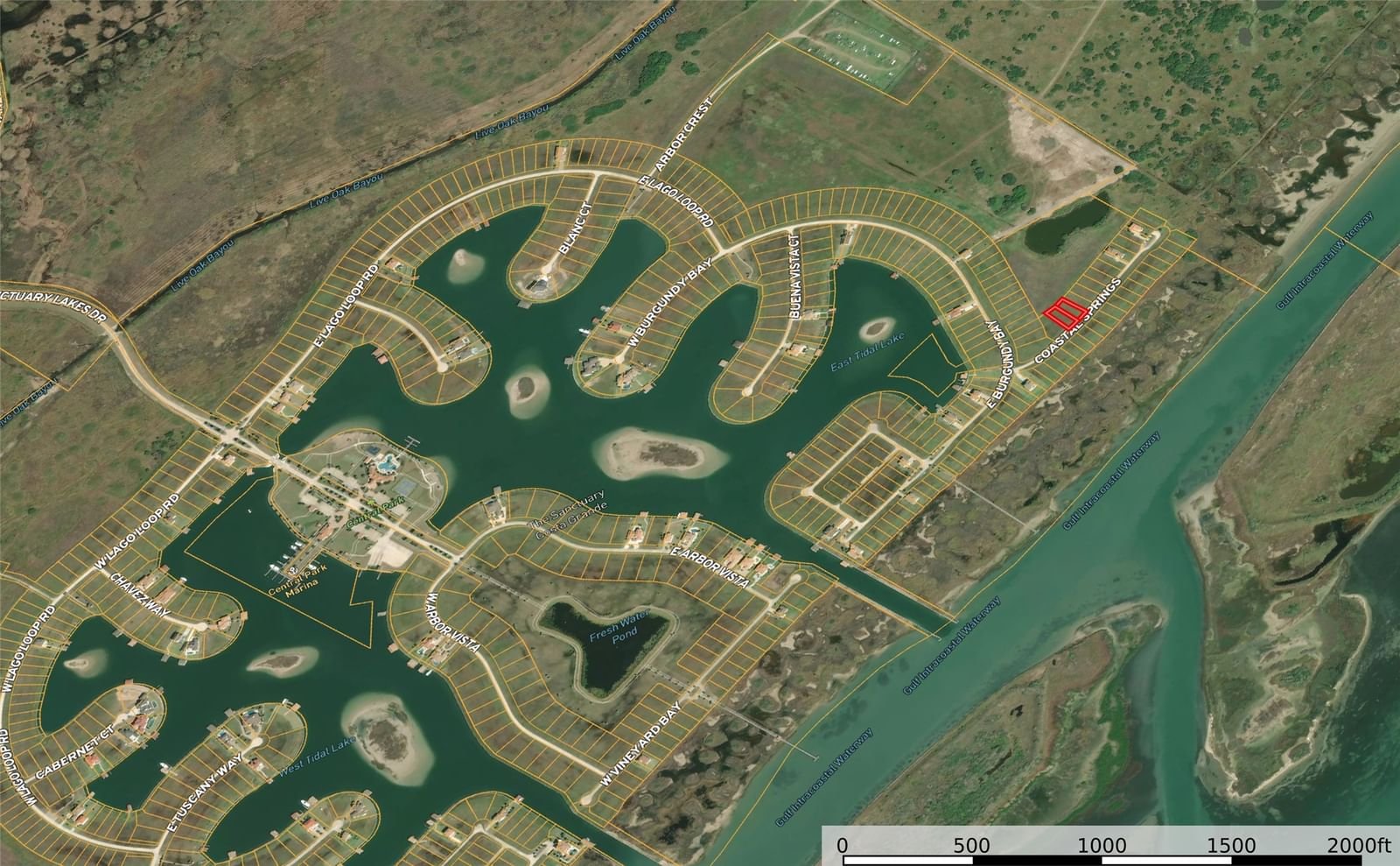 Real estate property located at Lot 93 Coastal, Calhoun, The Sanctuary Sub Ph 1 Po, Port O Connor, TX, US