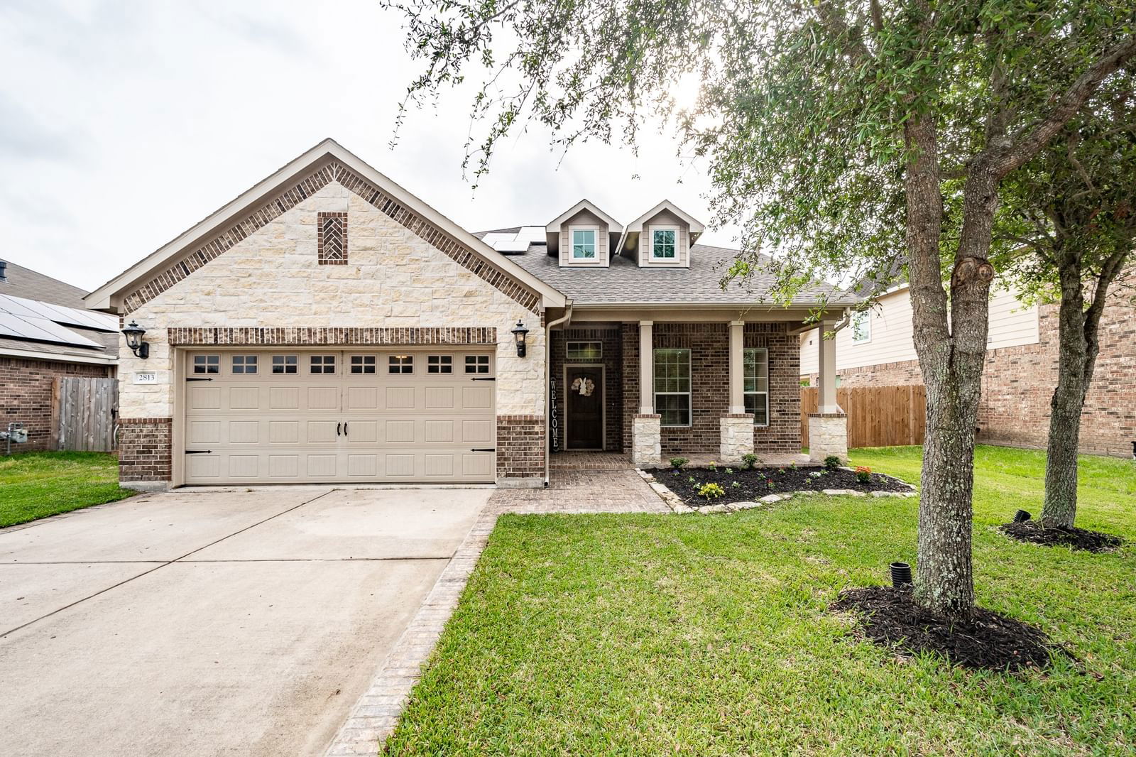 Real estate property located at 2813 Lost Maples, Brazoria, Parks At Walnut Bend Sec 1-2, Pearland, TX, US