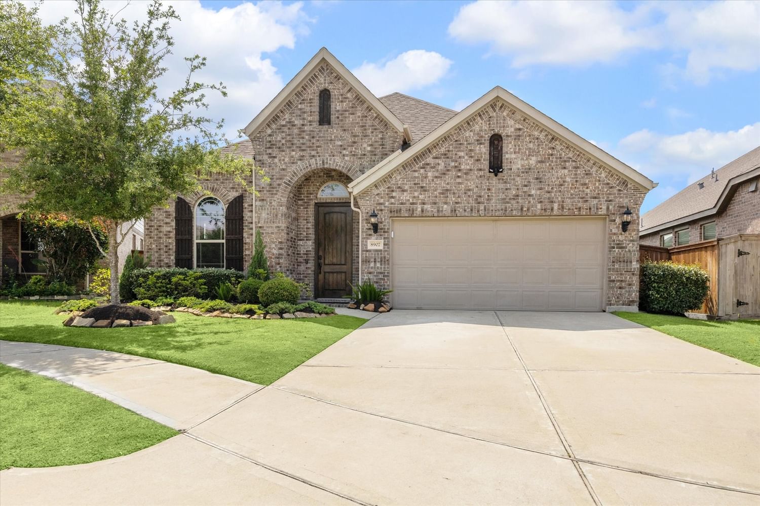 Real estate property located at 8907 Texas Honeysuckle Trail, Harris, Towne Lake Greene Sec 4, Cypress, TX, US