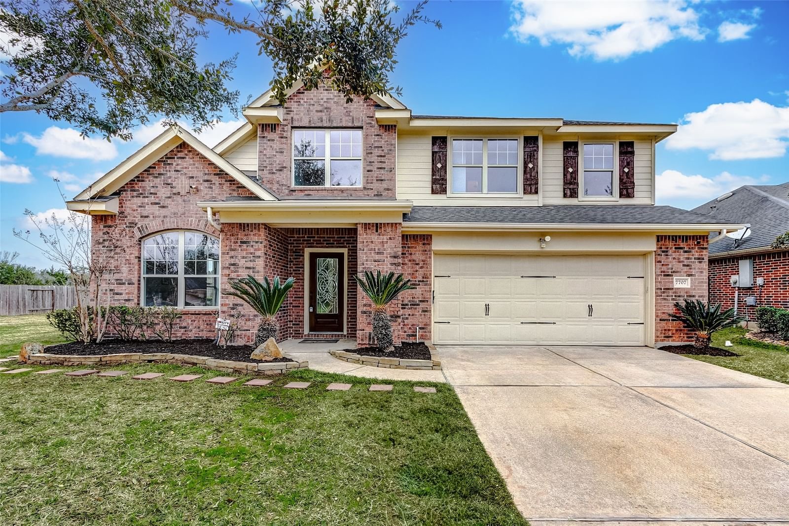 Real estate property located at 7707 Lakeside Manor, Brazoria, Avalon Terrace, Pearland, TX, US