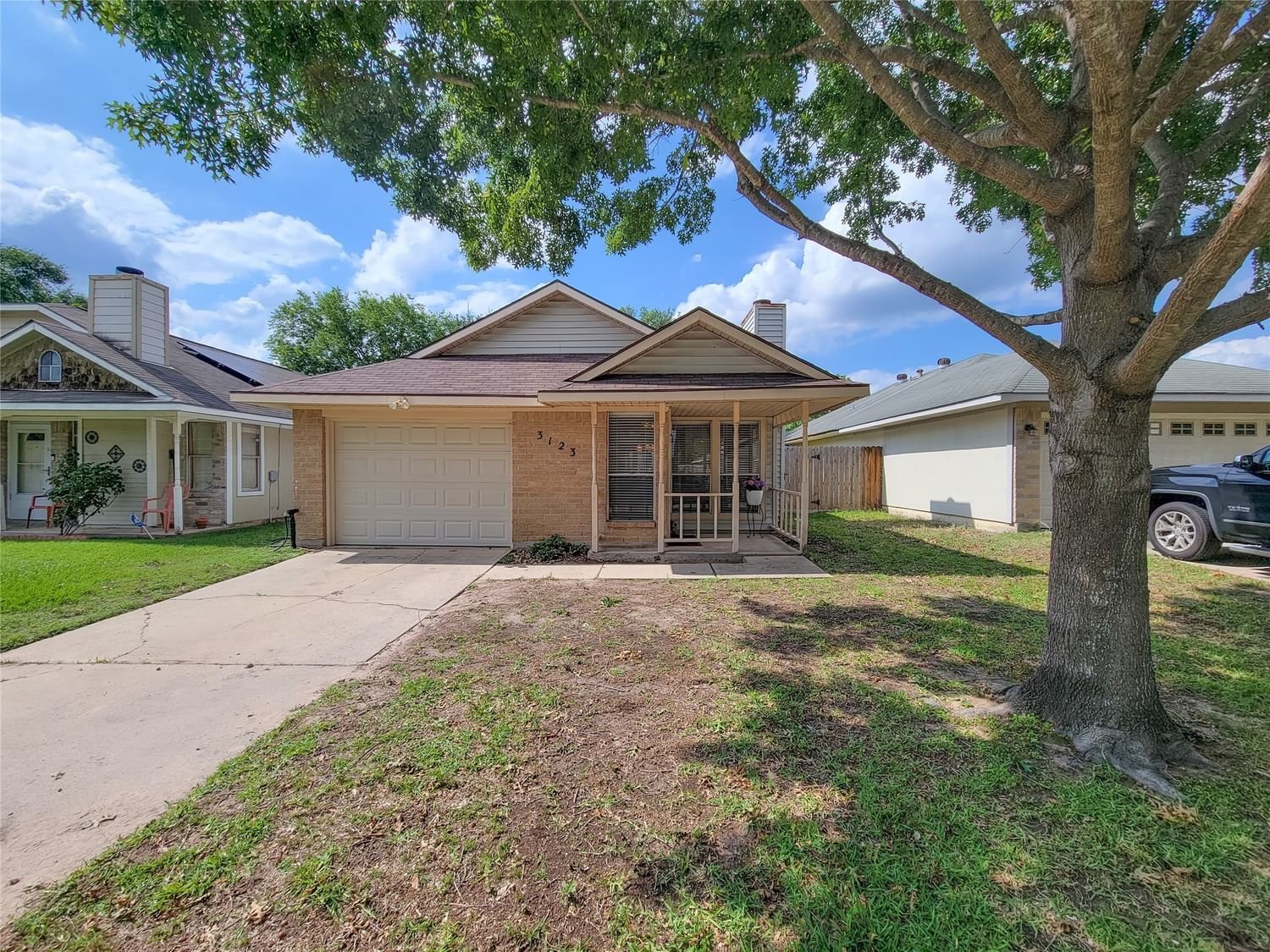Real estate property located at 3123 Cottonshire, Harris, Cypress Trails Timberlane 02, Spring, TX, US