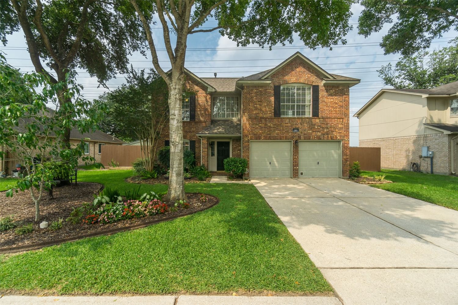 Real estate property located at 1365 Coleman Boylan, Galveston, The Oaks Of Clear Creek Sec 2, League City, TX, US