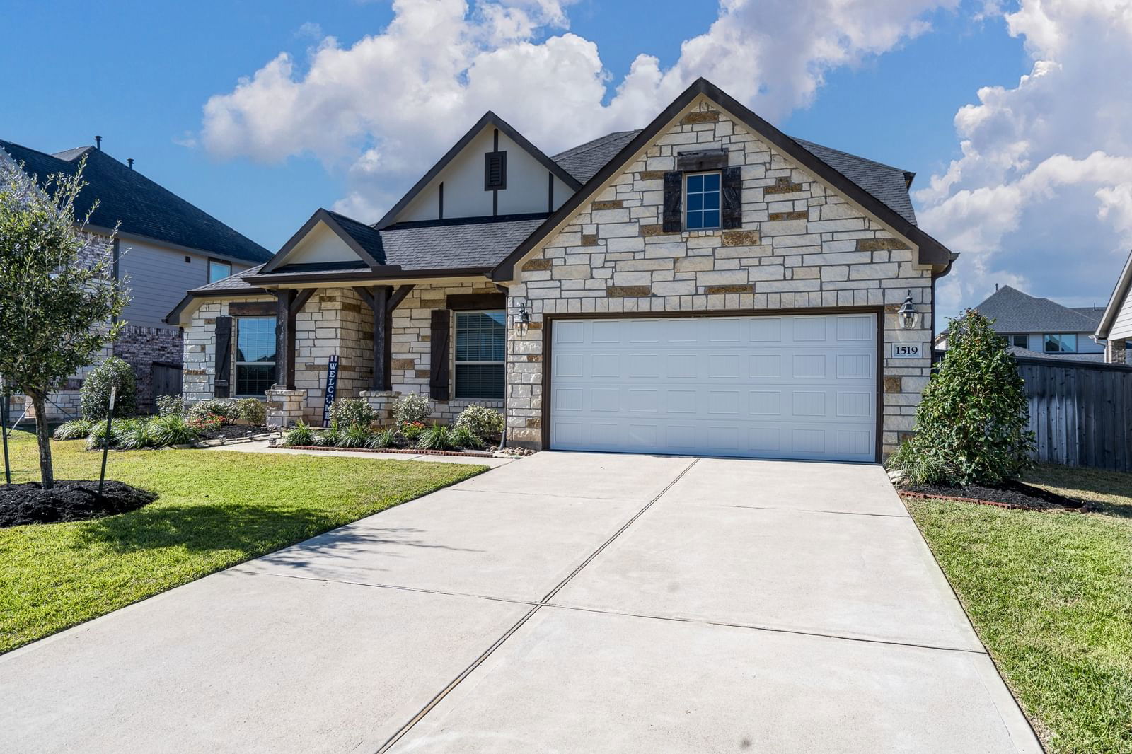 Real estate property located at 1519 Evergreen Bay, Fort Bend, Young Ranch Sec 8, Katy, TX, US